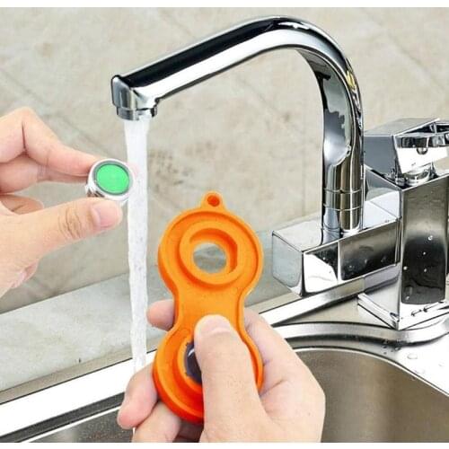 Water Outlet Universal Wrench Faucet Bubbler Wrench Disassembly Cleaning Tool Four Sides Available Bubbler Faucet Bubbler