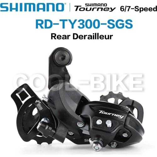 SHIMANO TOURNEY RD TY300 6S 7S Speed Rear Derailleur MTB Bicycle Part RD-TY300