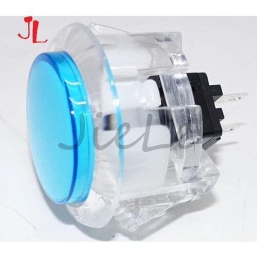 High Quality 100pcs / lot Transparent Arcade Button 30mm Push Button Switch Replace SANWA OBSF-30 OBSN-30 OBSC-30 JAMMA Factory