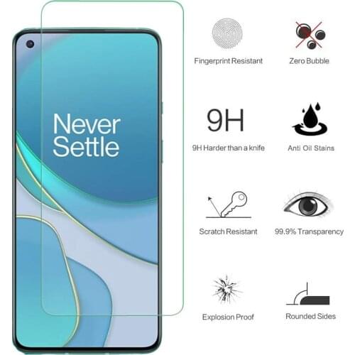 9H Tempered Glass for Oneplus Nord 8T 7 7T 6 6T 5 5T 3 3T Glass for One plus three 1+6T 1+5T 1+6 1+5 1+7 Screen Protector