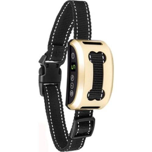 Anti Bark Anti-Barking Collar Vibration Electric Shock Sound Waterproof Automatic Collar For Pet Dog Training Repeller Collars