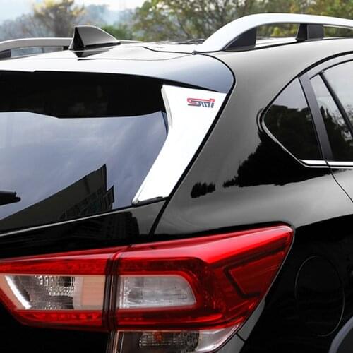 Car Rear Window Trim Cover for Subaru XV 2018 2019 2020 2021 Trunk Window Decorative Sticker Exterior Accessories Carsytling