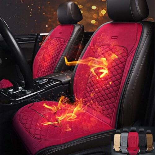 12v/24v Electric Heated Car Seat Cushions For Winter Heating Auto Covers,Keep Warm Hot Vehicle Protector For Lada Vesta Y2 X35