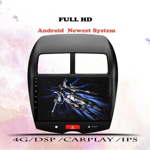 10.2" Android 10 Car GPS Player Navi for Mitsubishi ASX 2010 2011 2012 with 6+128G 8 Core Stereo Multimedia No DVD Tape Recorder