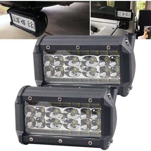 Barre led 6000k 5'' cars drive work light 12v 24v ledbar offroad combo beam for 4wd suv uaz 4x4 atv utv boat truck moto