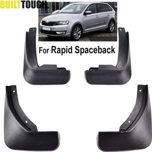 Fit For Skoda Rapid 2013 2014 2015 2016 2017 2018 Spaceback Hatchback Hatch Mudflaps Splash Guard Mudguards Front Rear