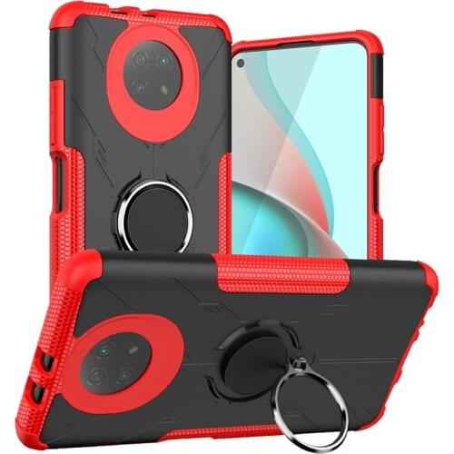 4 in 1 Magnetic Ring Case For Xiaomi Redmi Note 9T 9 T Shockproof Armor Car Holder Cover Redmi Note 9T Case Redmi Note 9T Cover