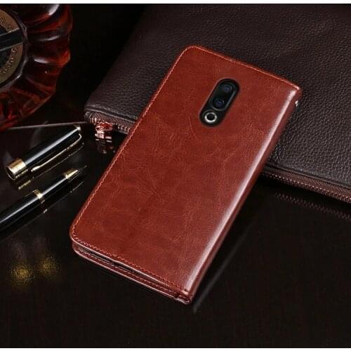 Luxury Leather Wallet Case For Meizu 17 16S Pro 16th 15 15th Plus Lite 16X Holder Card Slots Flip Cover Stand Bag