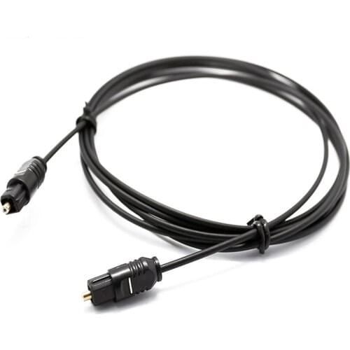 OD2.2 Digital Metal Optical Fiber Audio Cable, , Audio, Toslink , Cable, Square Port Dolby Surround Sound High Fidelity HIFI