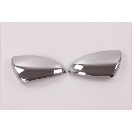 For Kia Cerato 2019 High Quality ABS Chrome Plated Rear View Mirror Cover Reversing Mirror Sequins Car Accessories