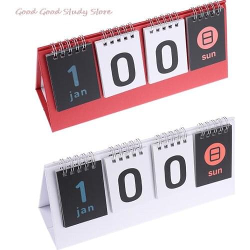 Daily Planner Desk Desktop Calendar Office Planning Organizer Perpetual Calendar