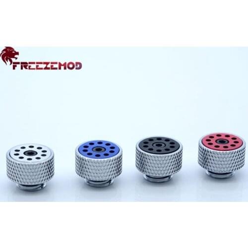 Freezemod adjustable automatic exhaust valve computer pc water cooler fitting water tank silver body. HPQF-S1B