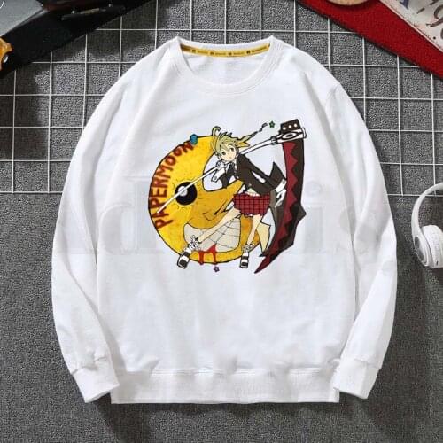 Anime Soul Eater Japanese Manga Kawaii Spring Autumn Male Casual Hoodies Sweatshirts Mens Hoodies Sweatshirt Tops