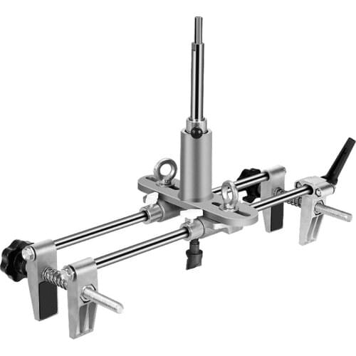 Door Lock Mortiser Kit Professional Locksmith Woodworking Hole Saw Opener Installation Mortising Jig Tool Maintenance Set