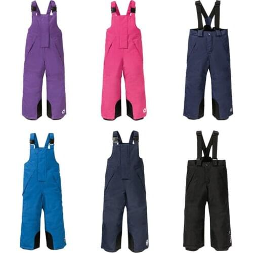New Outdoor Childrens Ski Pants Suspenders Cotton Trousers Waterproof Windproof Warmth And Thickening Snowboarding Pants