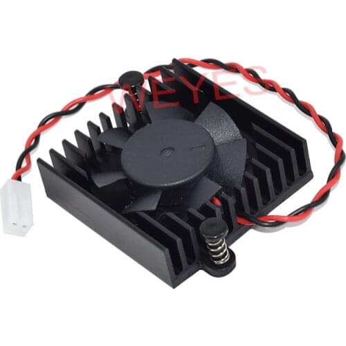 Brand NEW Heatsink & Fan for Dahua DVR HDCVI Camera for DAHUA DVR 5V BGA chipset Fan 2 Wire Cooler Cooling Fan