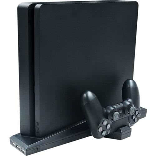 Controller Charging Stand with Cooling Fan Dual For PS4 Game Console Cooler
