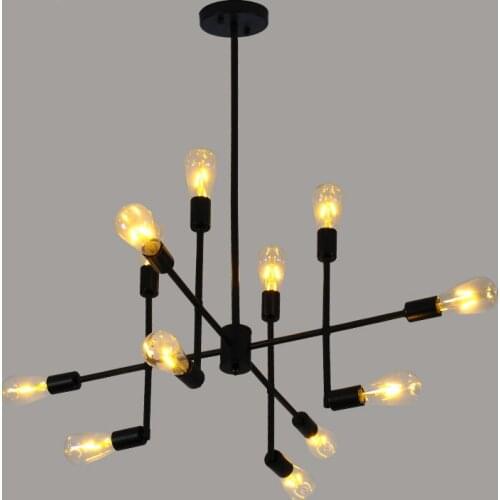 Industrial pendant lights loft retro lamp lampara vintage Lamp E27 copper light for living room bar cafe restaurant lighting