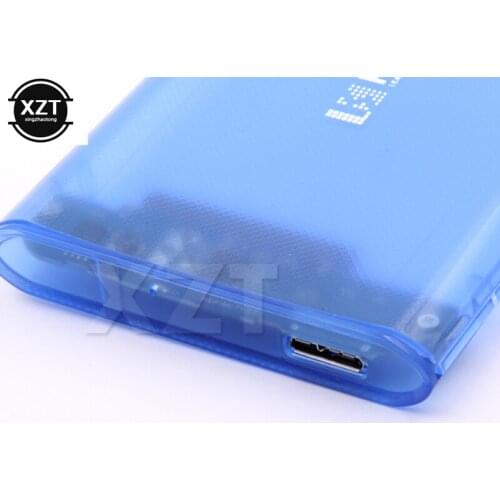 Transparent Hard Drive Enclosure 2.5 inch Transparent USB3.0 Hard Drive Enclosure Support UASP Protocol for 7-9.5 mm HDD