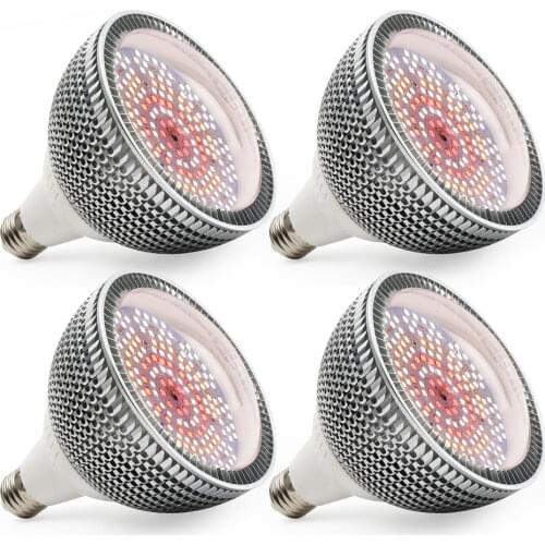 4pcs/Lot) 150W 300W E27 LED Grow Light Full Spectrum Growing Led Lamp For Indoor Plant Hydroponics Flower Vegetable Seeds