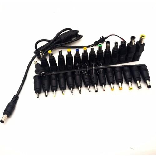 Universal Laptop Chargers 28pcs 5.5x2.1mm Jack Plug Adapter Notebook Laptop With 5.5*2.1 dc cables