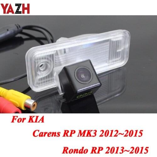 YAZH 175 Degree Wireless Car Reverse Rear View Camera For KIA Carens RP MK3 Rondo RP 2013 2014 2015 Auto Radio HD Packing Camera