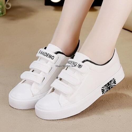 Women Sneakes 2020 Fashion Women Casual Shoes White Sneakers Women Canvas Shoes Lace Up Women Vulcanized Shoes Zapatillas Mujer