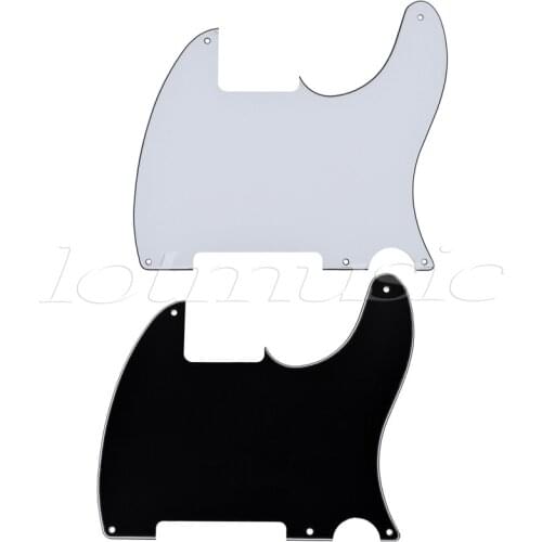 2Pcs Electric Guitar Pickguard 3-Ply Scratch Plate For Fender Tele parts US Standard
