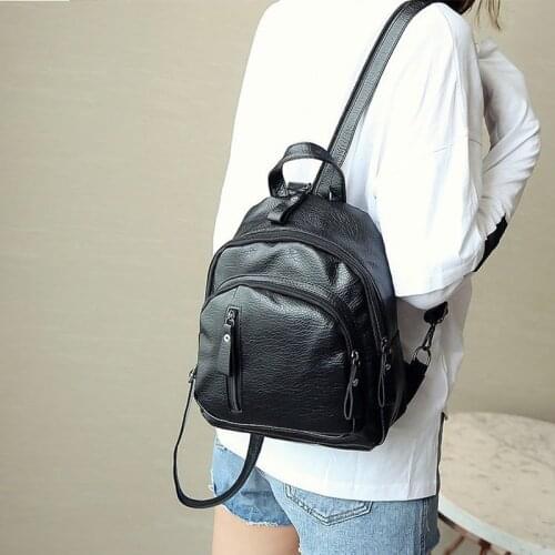 2021fashion new trendy all-match elegant girlsbackpack chest bag multi-purpose portable practical large-capacity fan togotowork
