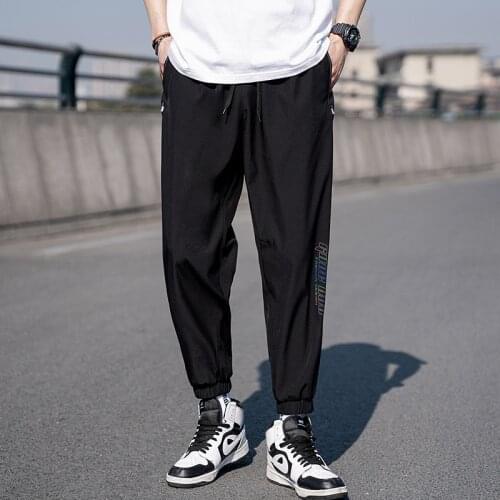 Sweat Mens Pants Fashion New Joggers Men Letter Printed Spring and Summer Streetwear Male Clothing