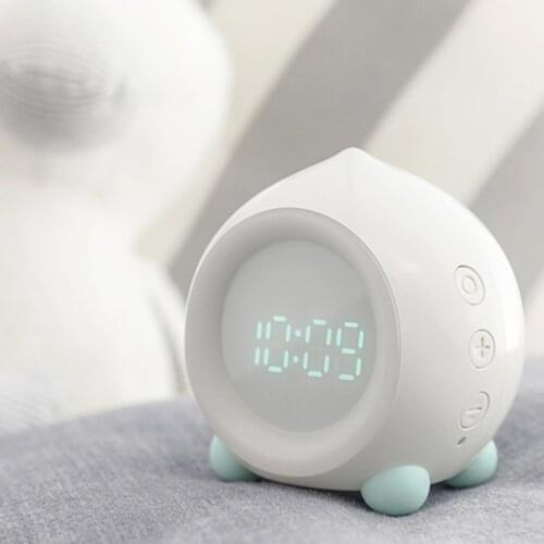 Alarm Clock, Kids Alarm Clock with Wake Up Light, Shake to Snooze, USB Charging