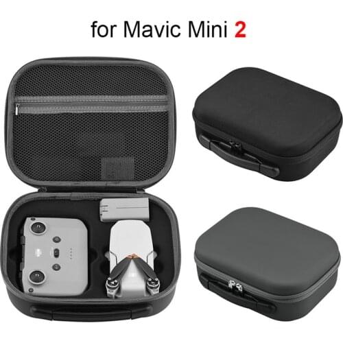 Carrying Case for DJI Mavic Mini 2 Drone Accessories Storage Bag Shockproof Travel Protector Portable Handbag Suitcase Box