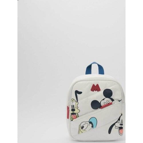 Disney cartoon children bag toddler boy girls Mickey mouse Donald Duck print backpack plush bag