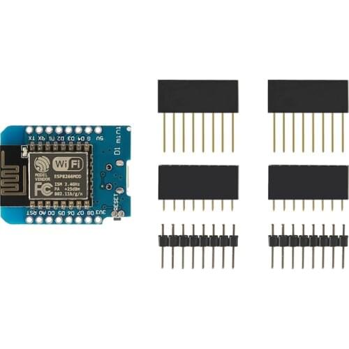 ESP8266 ESP-12 ESP-12F CH340G CH340 V2 USB WeMos D1 Mini WIFI Development Board D1 Mini NodeMCU Lua IOT Board 3.3V With Pins