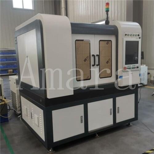 Metal fiber laser cutting machine 1KW Raycus laser source Cypcut software Taiwa Hiwin Guide linear Japan Yaskawa motor