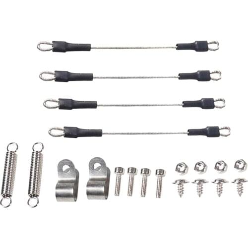 Metal Steel Rope Fit for Axial SCX10 1:10 RC Off-Road Crawler Climbing Truck