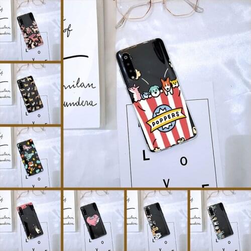 Cute Dog Cat Kawaii Puppy Cartoon Phone Case For Xiaomi Mi A3 8 PRO Soft Silicone Back Cover For Xiaomi Mi 9 SE 9T PRO Case
