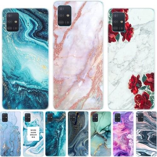 Marble Geometry Silicone Phone Back Case For Samsung A01 A51 A71 A81 A91 S11e S11 Plus Note 10 Lite Pro Soft TPU Cover