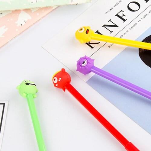 Cartoon Creative Ball Neutral Pen Gollum Black Water gel Pen Student Stationery Award