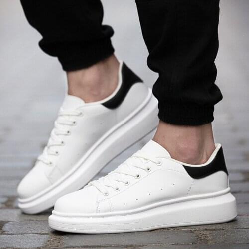 2019 Mens Spring Student Leisure All-Matching Small White Shoes Board Casual Shoes Men Fashion Comfortable Shoes Men K6-26