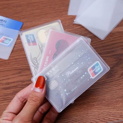 10 PVC Waterproof Transparent Auto Document Cover Russian Drivers License Case Protect Car ID Card Holder for Women for Travel