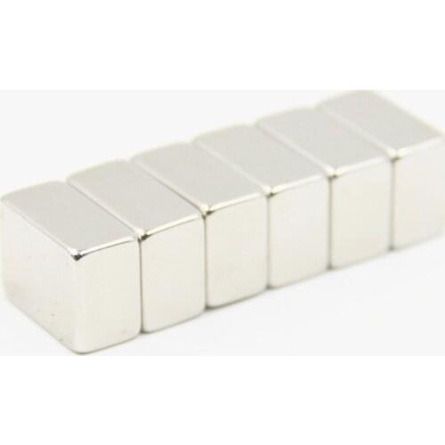 5pcs F25x15x10mm Super Powerful Strong Rare Earth Block NdFeB Magnet Neodymium N35 Magnets F25*15*10mm Free Shipping