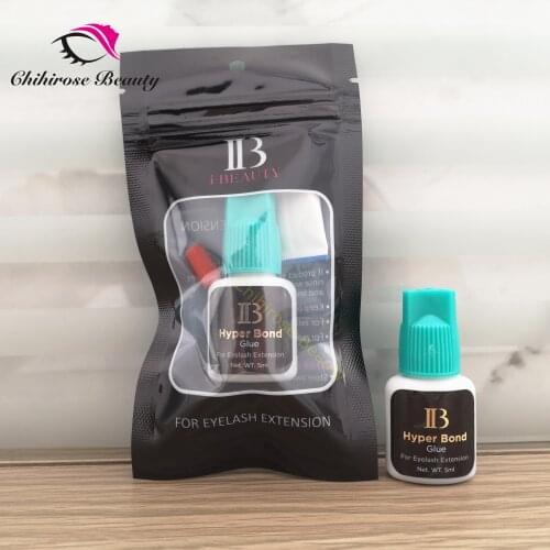 1pcs Eyelash Extension Glue OriginalKorea IB Ibeauty Hyper Bond 0.5s Glue Fast Drying Eyelash Extensions Glue Blue Cap 5ml