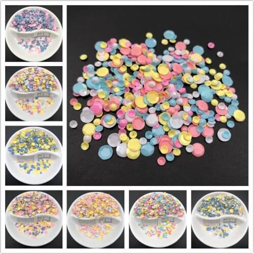 10g None Hole 3mm Deep Cup & 5mm Cup Solid Color Round Loose Sequin Paillette Crafts Sewing ,Women Kids Diy Garment Accessories
