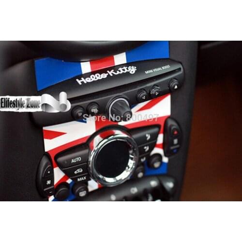 10 x Auto Sticker Car CD Control Panel Decal Special Designed for Mini R55 R56 R57