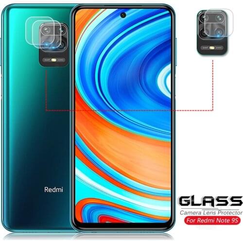 2Pcs Glass on Redmi Note 9S Camera Lens Protector For Xiaomi Redmi Note 9S Camera Glass Protective HD Back Film Redmi Note 9 S