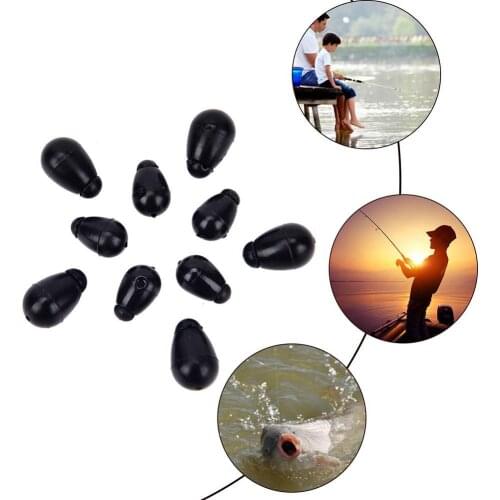 20Pcs S/L Plastic Quick Change Space Rig Beads Carp Match Fishing Tackle Accessories For Hook Method Feeders