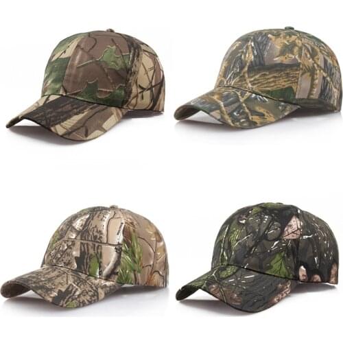 2021 New Adjustable Camouflage Baseball Cap Tactical Hunting Hat Summer Outdoor Sport Military Hat Men Women Unisex