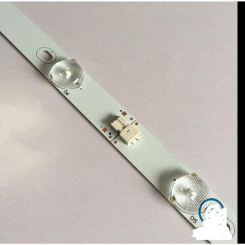 3set 40'' 775mm*17mm 10leds LED Backlight Lamps LED Strips w/ Optical Lens Fliter for TV Monitor Panel New