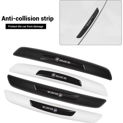 4Pcs Car Anti-Collision Strip Car Door Anti-Scratch Protector Stickers For Buick Regal Hideo Encore Lacrosse GL8 Excelle XT